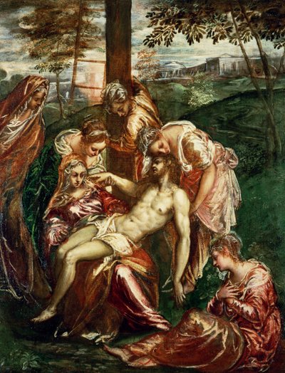 Afdaling van het kruis door Domenico Robusti Tintoretto